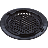 Main Drain Cover, Hayward Anti Vortex, 8"dia Round, Blk : WGX1048EBLK