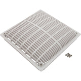 Main Drain Grate, Hayward Low Velocity, 12" x 12"Sq, w/Frame : WGX1032BLV2