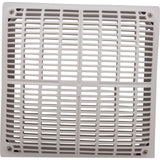 Main Drain Grate, Hayward Low Velocity, 12" x 12"Sq, w/Frame : WGX1032BLV2