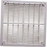 Main Drain Grate, Hayward Low Velocity, 12" x 12"Sq, w/Frame : WGX1032BLV2