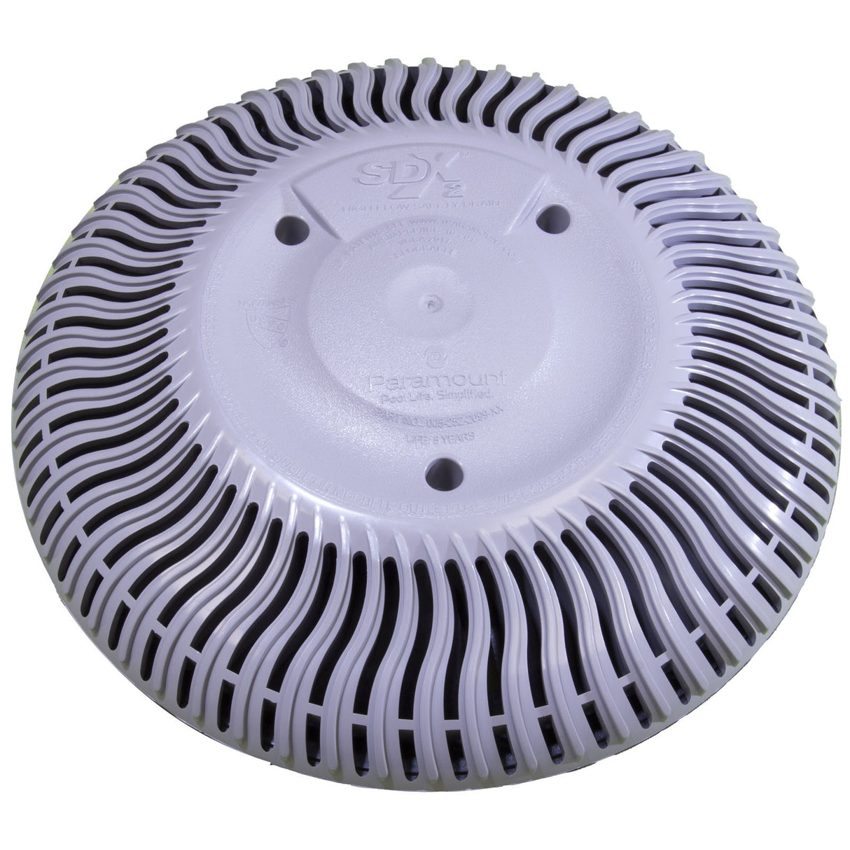 Main Drain Grate, Paramount SDX2, Concrete, Light Gray : 004-192-2231-08