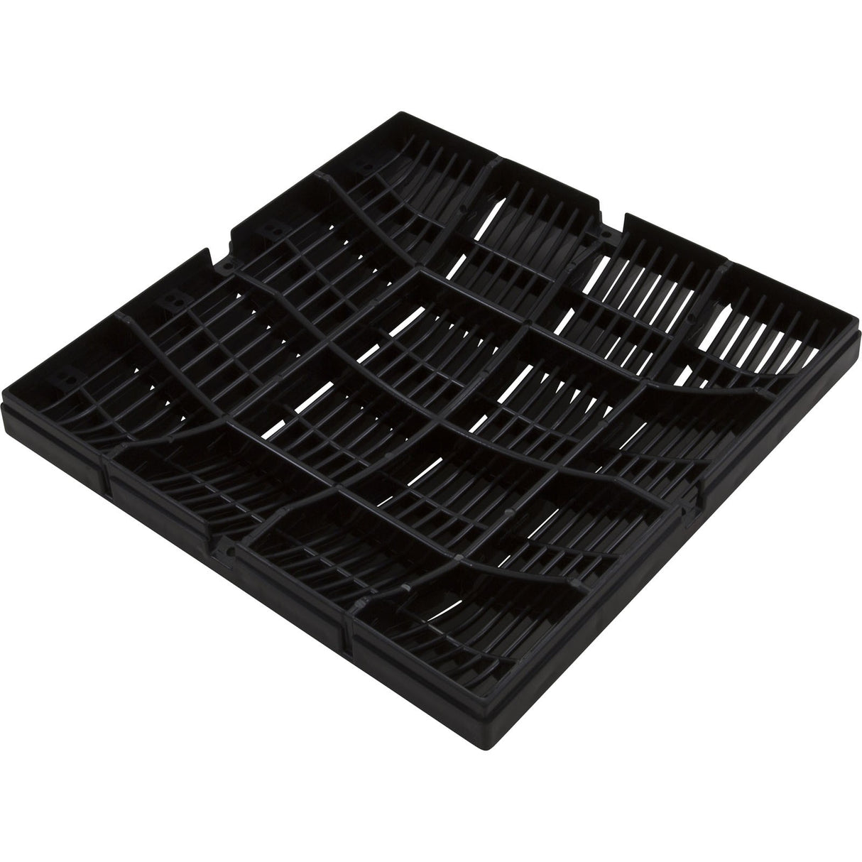 Main Drain Grate, Waterway 12" x 12" Square, VGB, Black : 642-4721 V
