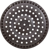 Main Drain Grate, WW Anti-Vortex, 8" Round, w/o Screws, Dk Gry : 642-2159-DKG V