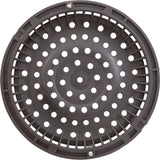 Main Drain Grate, WW Anti-Vortex, 8" Round, w/o Screws, Dk Gry : 642-2159-DKG V