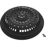 Main Drain Grate, WW Anti Vortex, 8" Rnd, w/Collar, Black : 640-2311 V