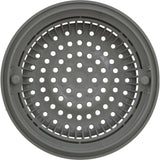 Main Drain Grate, WW Anti Vortex, 8" Rnd, w/Collar, Gray : 640-2317 V
