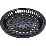 Main Drain Grate, Waterway Anti Vortex, 8" Round, Black : 642-2151 V