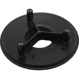 Wall Fitting, 4" dia, 1-7/8"hs, 1-1/2"mpt, Black : 415T102