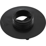 Wall Fitting, 4" dia, 1-7/8"hs, 1-1/2"mpt, Black : 415T102