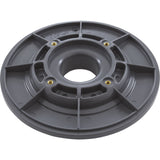 Wall Fitting, 6" dia, 1-7/8"hs, 1-1/2"mpt, Dk Gray : 615T105