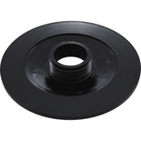 Wall Fitting, 6" dia, 1-7/8"hs, 1-1/2"mpt, Black : 615T102