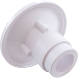 Wall Fitting, 6" dia, 2-3/8" Hole Size, 2" Slip, White : RND101