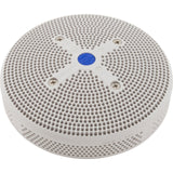 Suction Cover, HydroAir Repl, 6", 224gpm, w/Screws, White : 6HPHA101