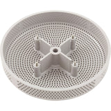 Suction Cover, HydroAir Repl, 6", 224gpm, w/Screws, White : 6HPHA101