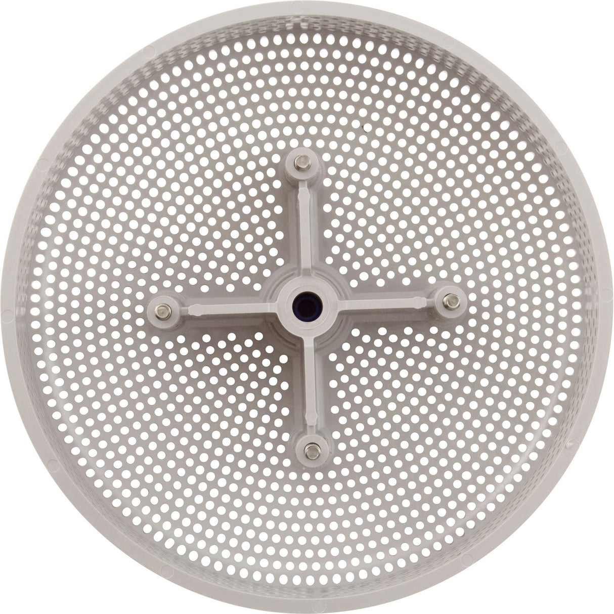 Suction Cover, HydroAir Repl, 6", 224gpm, w/Screws, White : 6HPHA101