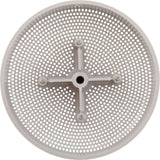 Suction Cover, HydroAir Repl, 6", 224gpm, w/Screws, White : 6HPHA101