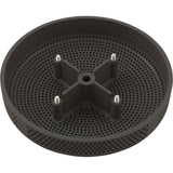 Suction Cover, HydroAir Repl, 6", 224gpm, w/Screws, Dk Gray : 6HPHA105