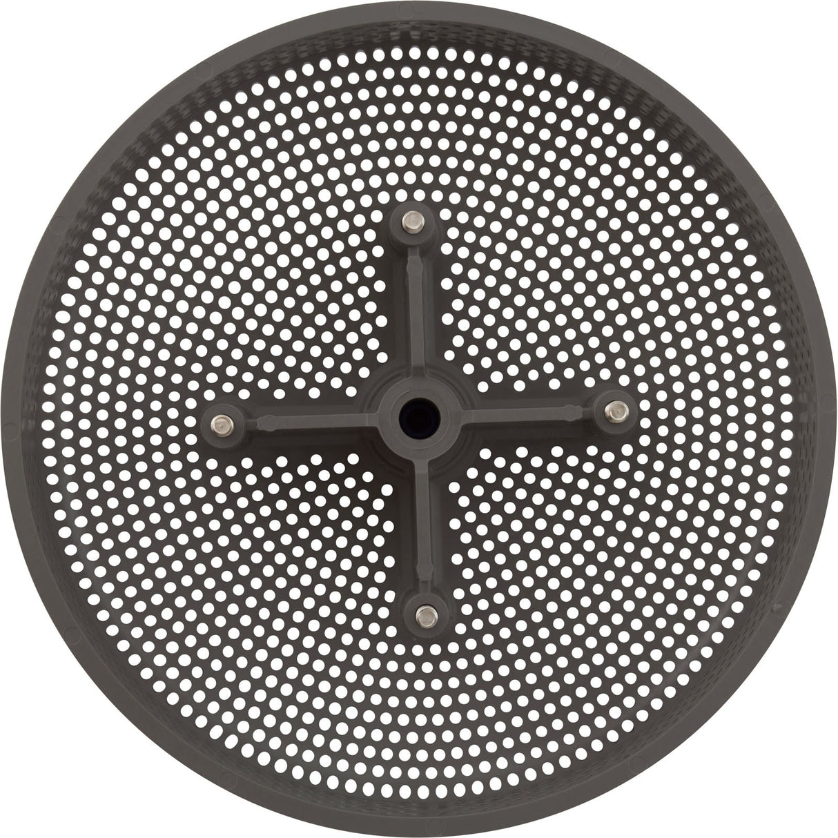 Suction Cover, HydroAir Repl, 6", 224gpm, w/Screws, Dk Gray : 6HPHA105
