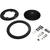 Main Drain Grate, Retro 10" Round, Universal, Black : A10RCFR102