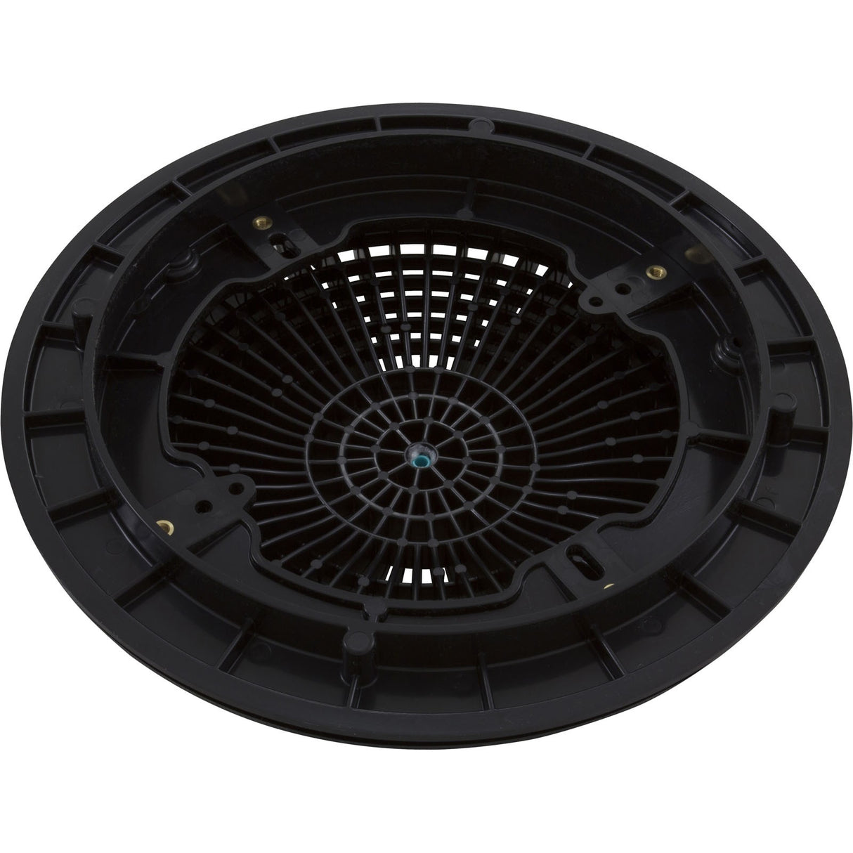Main Drain Grate, Retro 10" Round, Universal, Black : A10RCFR102