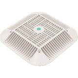 Main Drain Grate, 14" x 14" Square, 2 Retro 9"x9", White : 914101
