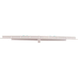 Drain Grate, 4-12" Sq, w/ 24" Sq Frame, Anit Entrap, White : 24101