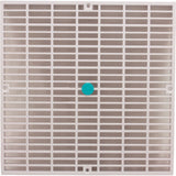 Drain Cover Only, Aquastar, Flat, 24" Square (4x12) , Wht, VGB : 24NF101