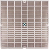 Drain Cover Only, Aquastar, Flat, 24" Square (4x12) , Wht, VGB : 24NF101