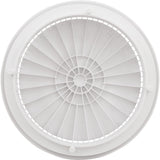 Cover, Aquastar, 10" Round, White, w/ Frame : 10AVR101