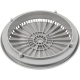 Cover, Aquastar, 10" Round, Gray, w/ Frame : 10AVR103