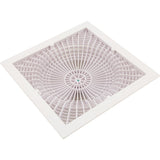 Cover, Aquastar MoFlo, 12" Square, w/ Frame, White : 12MF101