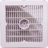 Suction Cover, AquaStar VGB Series, 9" Square, White : WAV9WR101
