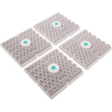 Wave Drain, AquaStar, 18" Square Mud Frame, White : WAV18WR101