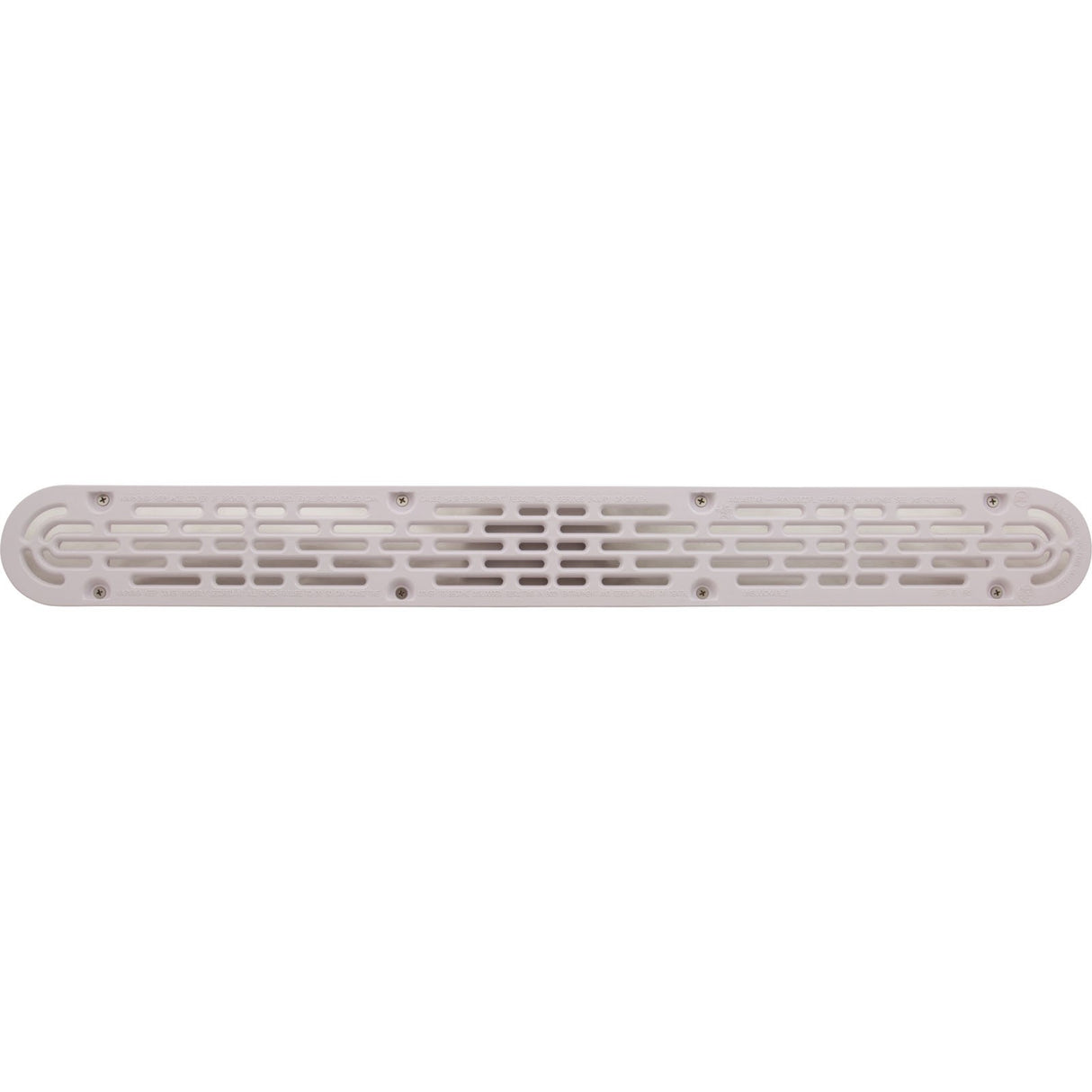 Channel Drain Cover Only, Aquastar, 32", White, VGB : 32CDFLNF101