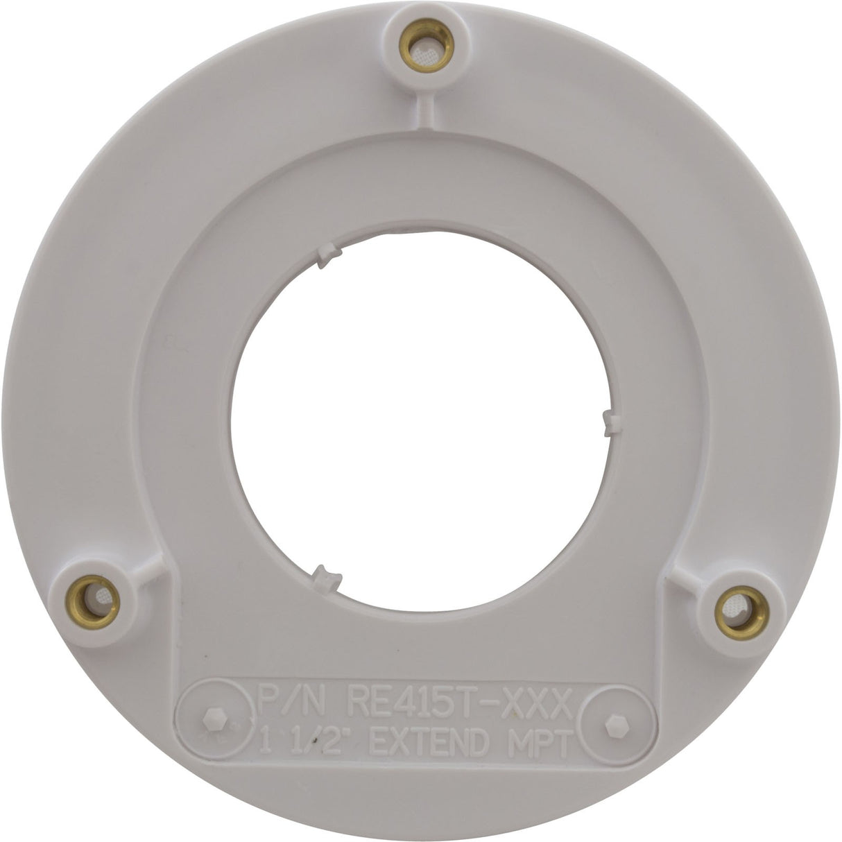 Bulkhead Fitting, HydroAir, 4" Retrofit, 1-1/2" mpt : RE415T101