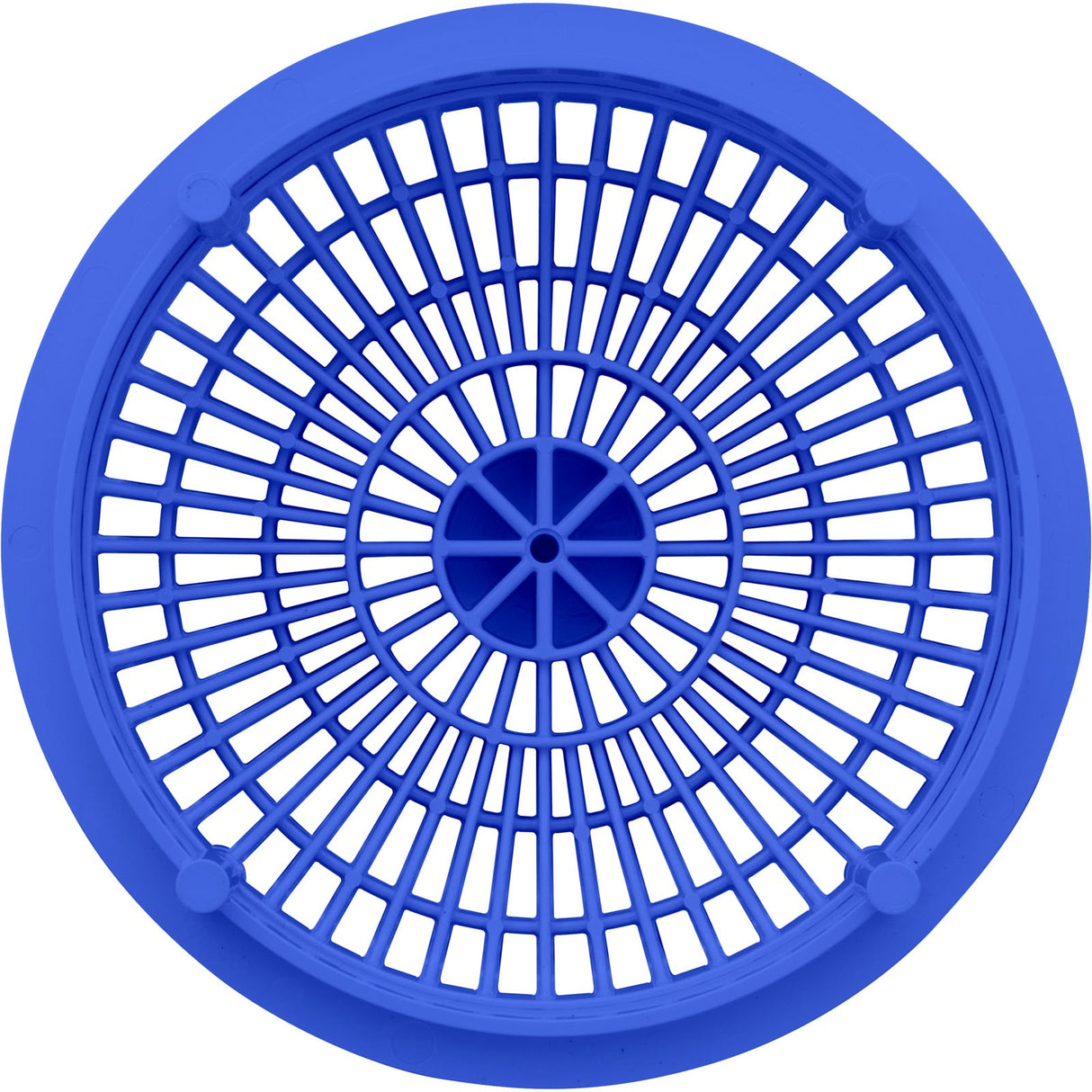 Suction Cover, AquaStar, 8" Round Moflow and Mud Frame, Blue : 8MF104
