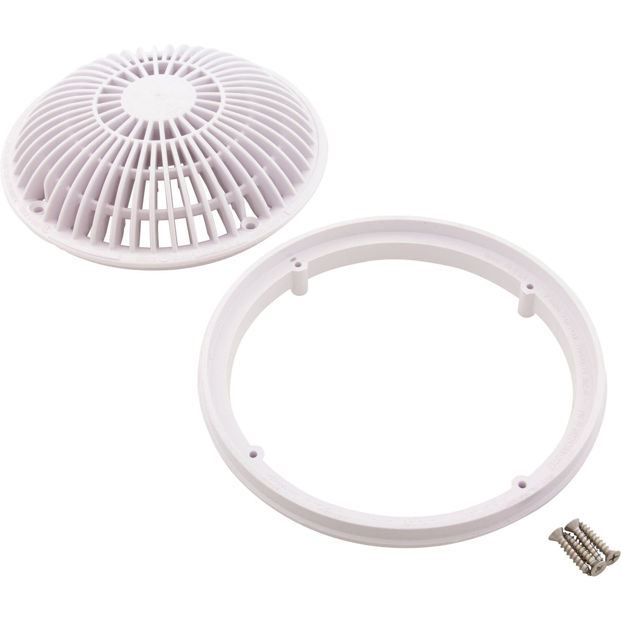 Suction Cover, AquaStar, 8" Round Moflow and Mud Frame : 8MF101