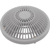 Main Drain Cover, Aquastar MoFlow, 8" Round, w/Fr, Lt Gry : 8MF103