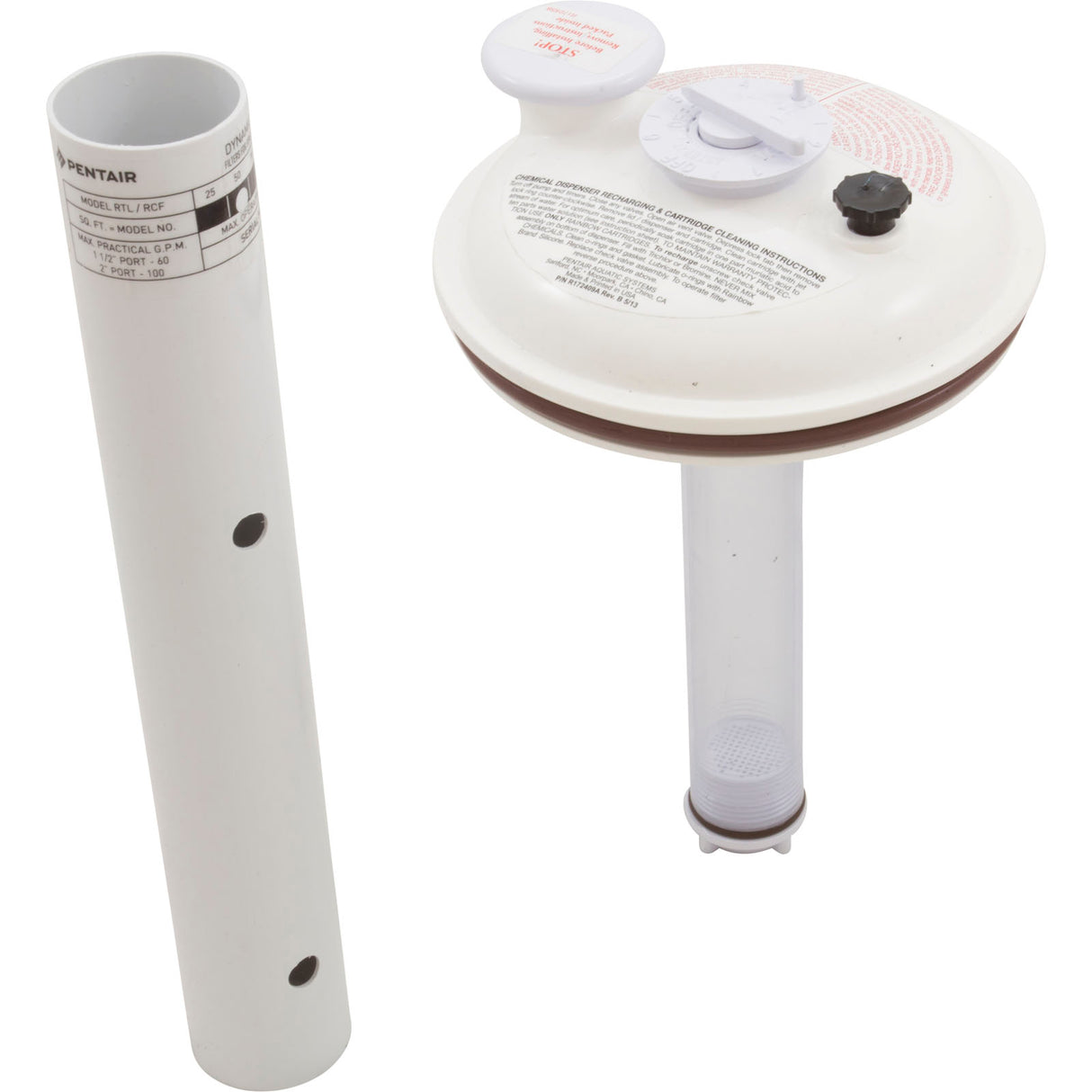 Cartridge Filter, Pentair Dynamic RCF 50, 50sqft, 2" Slip : R172535