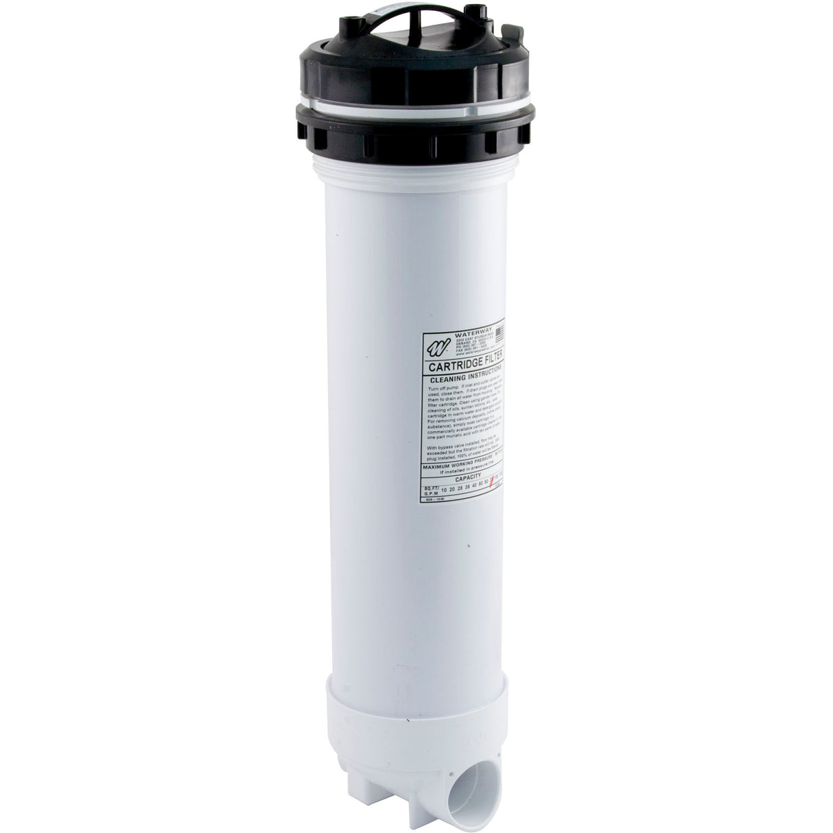 Cartridge Filter, Waterway Top Load, 75 sqft, 2" Slip : 502-7510