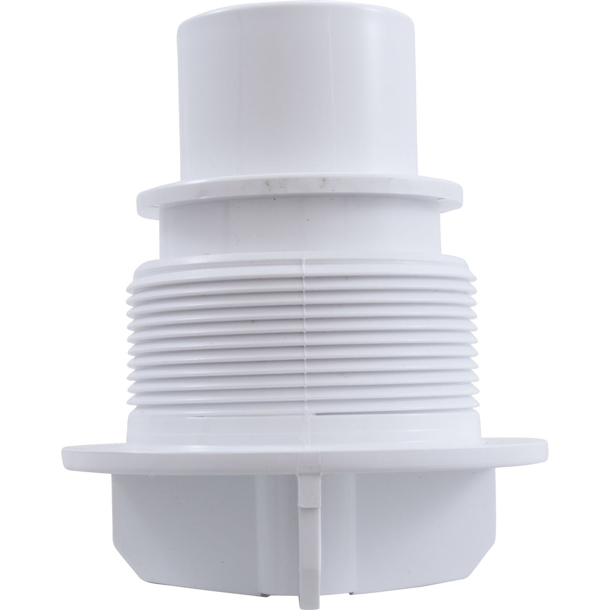 Wall Fitting, BWG/GG Suction Assy, 3-5/8"hs, 2"spg, White : 30420-WH