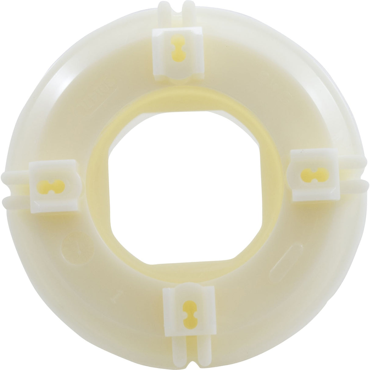 Wall Fitting, BWG/GG, 2-3/8"hs, 2"s, Long 2-3/8" Length, Wht : 30147L