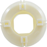 Wall Fitting, BWG/GG, 2-3/8"hs, 2"s, Long 2-3/8" Length, Wht : 30147L