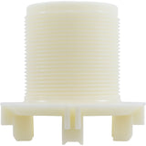 Wall Fitting, BWG/GG, 2-3/8"hs, 2"s, Long 2-3/8" Length, Wht : 30147L