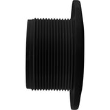 Wallfitting 1 1/2"Fpt X 1 1/2"S - Black : 215-9151