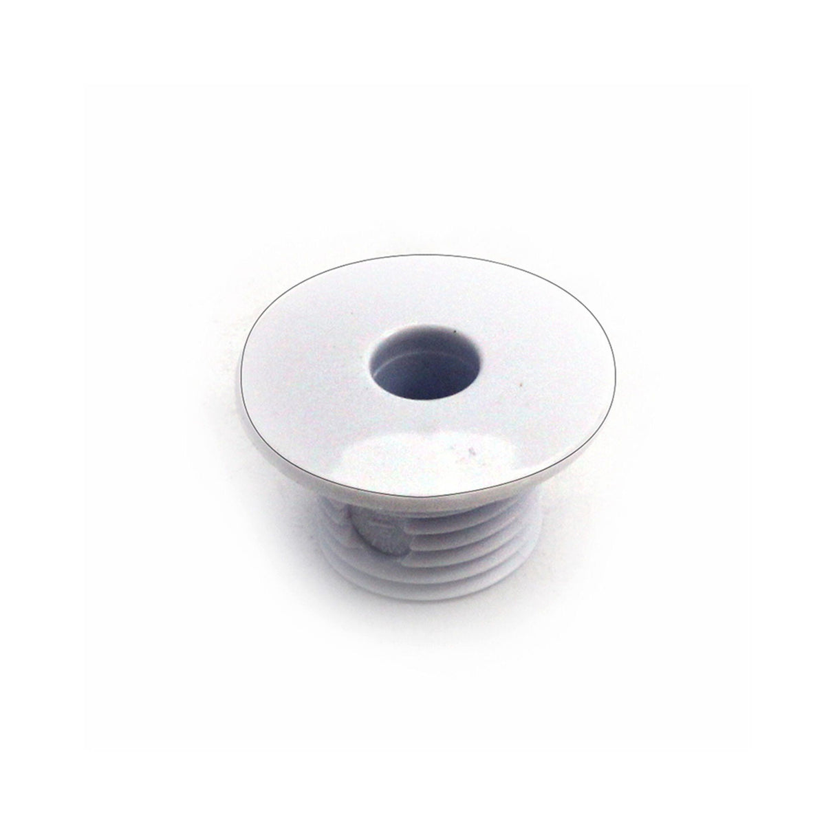 Wall Fitting, Air Injector, G&G, 1-1/2" Face, Slotted, White : 10210-WHT