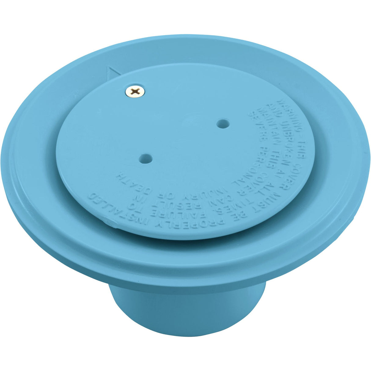 Floor Inlet Fitting (2Ins W/1.5Inred) Light Blue : 25527-159-000
