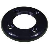 Vinyl Pool Return Faceplate Threaded Black : 25546-004-000