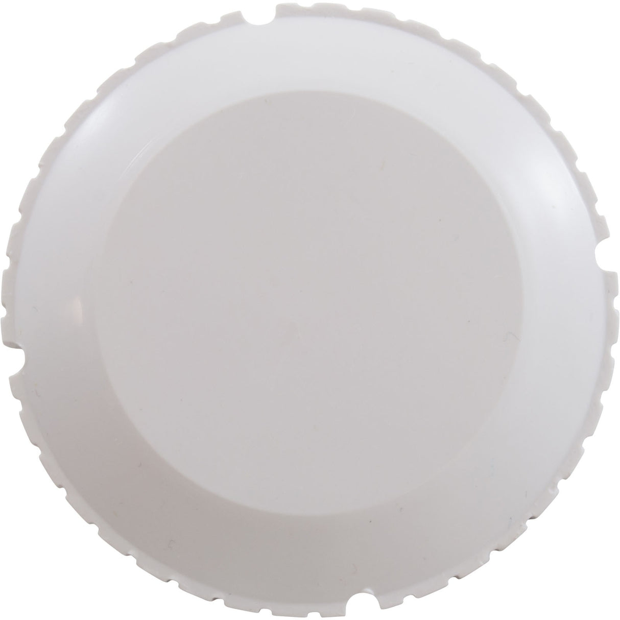 Threaded Cap, Flow Outlet, White : 25552-020-300