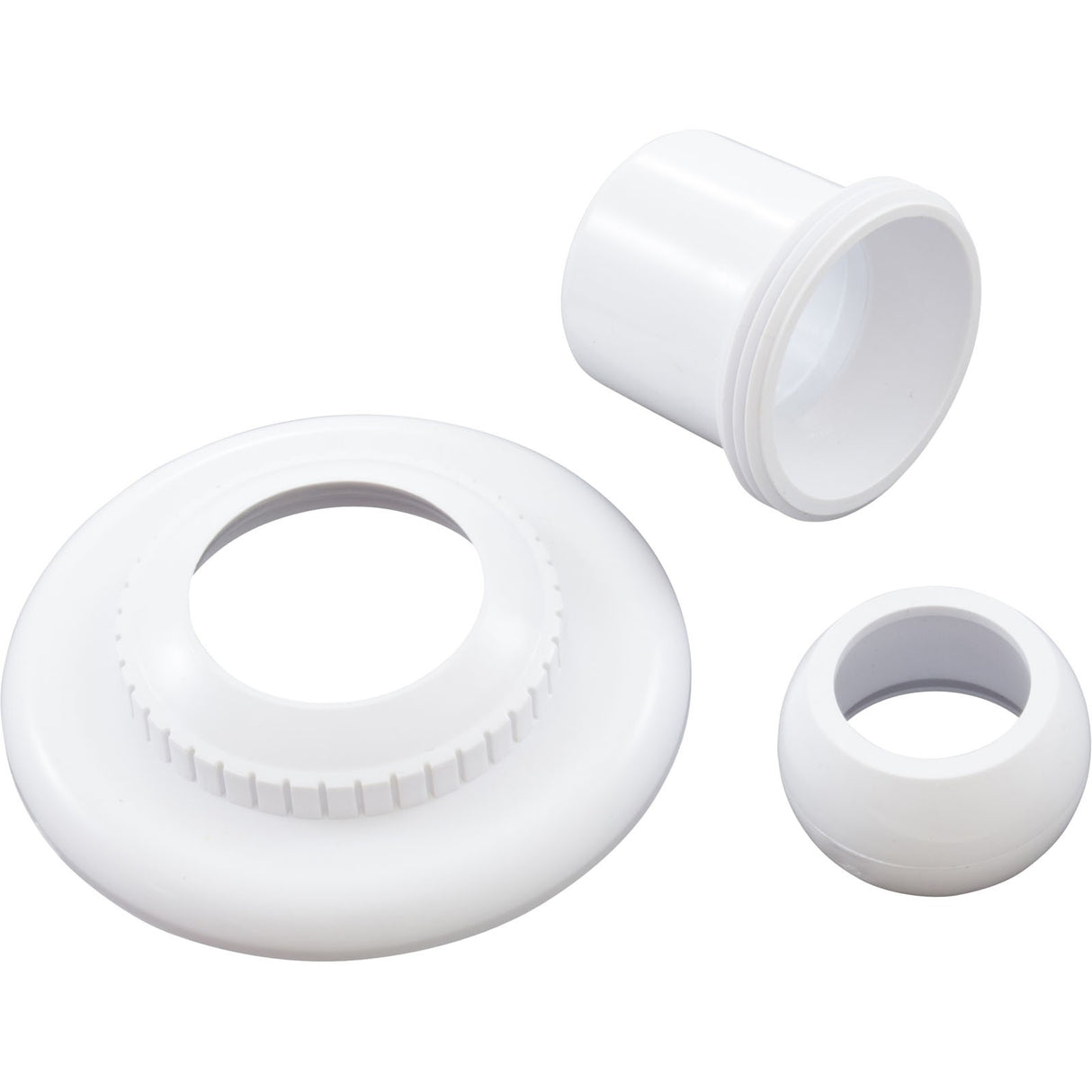 Dir Flow Outlet (1", 1/2" Ins, Flg) White : 25553-450-000